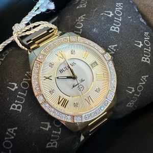 Bulova Marine Star White Dial Stainless Steel Bracelet | 98R294